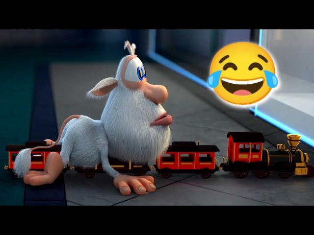 Booba  Travel by train  Episode - Funny cartoons for kids - BOOBA ToonsTV