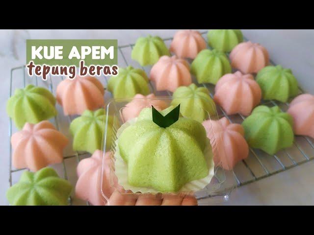 KUE APEM TEPUNG BERAS TANPA TAPE, HASILNYA TETAP EMPUK DAN ANTI GAGAL