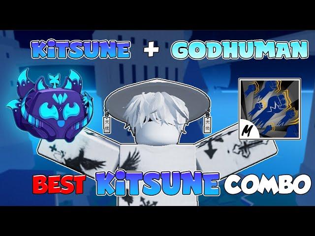 BEST ONE SHOT KITSUNE COMBO?! |Bounty Hunt | Blox fruits  |