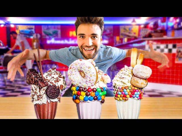 LIVING on WORLD’S BEST DESSERT for 24 HOURS (You NEED To Eat These)!