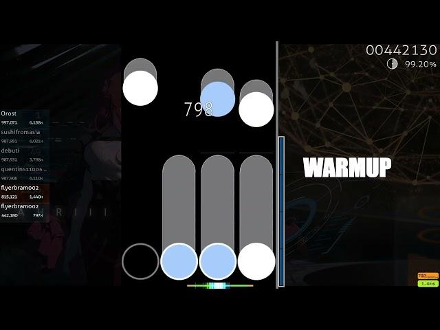 (Osu Mania) Laur - SYSTEM ERROR 6.8* 99.08% S rank