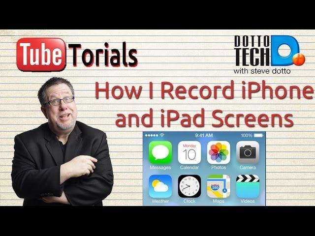 Recording iPhone Screens with Reflector - TubeTorial