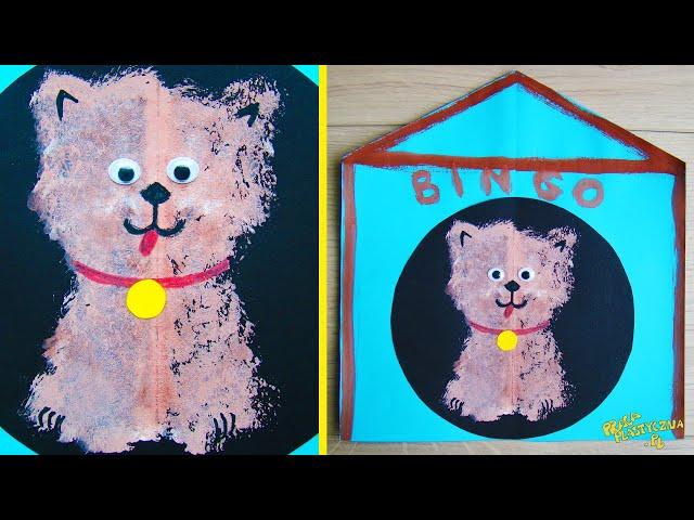 Dog crafts for preschoolers | Puppy craft preschool | DIY