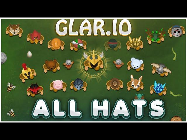 GLAR.IO ALL HATS | ГЛАР.ИО ВСЕ ШАПКИ