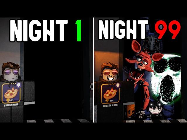 The Roblox FNAF Game That Gets INFINITELY Harder...