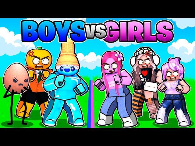 BOYS vs GIRLS In Roblox