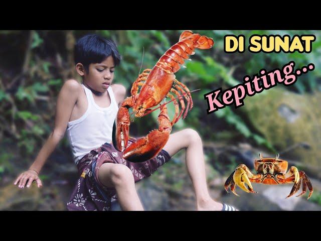 viral RIKI di SUNAT KEPITINGsunat sunatan lucu | diwan riki bocil | muhyi official tv