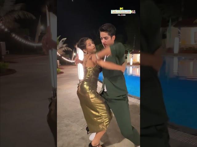 A glimpse of Sakshi-Tara Bachata Dance  #MTvSplitsvilla14