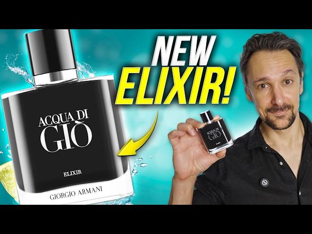 Armani Acqua di Gio Elixir First Impressions and quick review! Acqua di Gio 2025 is Here.