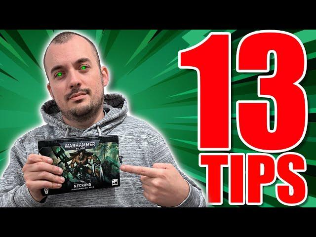 13 Top Tips For Necron Players - 10th Edition - Warhammer 40k - Necrons