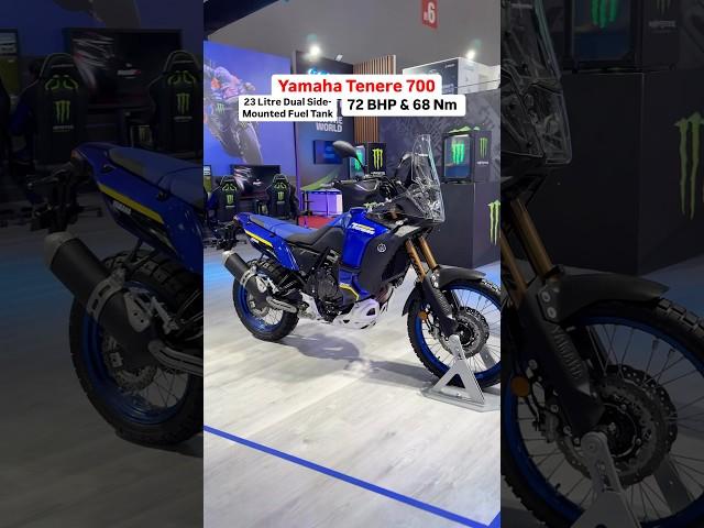 Yamaha Tenere 700 World Raid Adventure - 72 BHP & 68 NM Of Peak Torque #automobile #adventurebike