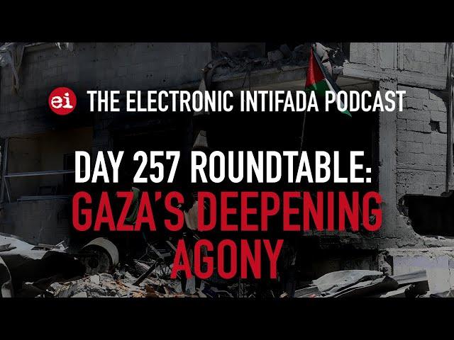 Breaking news and analysis on day 257 of Gaza's Al-Aqsa Flood | The Electronic Intifada Podcast