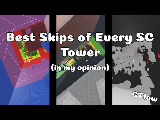Best Skips of Every SC Tower (in my opinion) | Roblox JToH