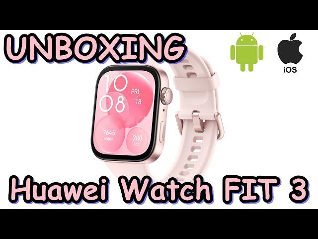 Smartwatch sexy pentru doamne si domnisoare | Huawei Watch FIT 3