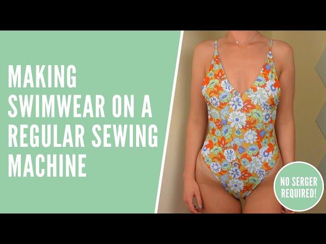 Making Swimwear on a Regular Sewing Machine | Edgewater Avenue