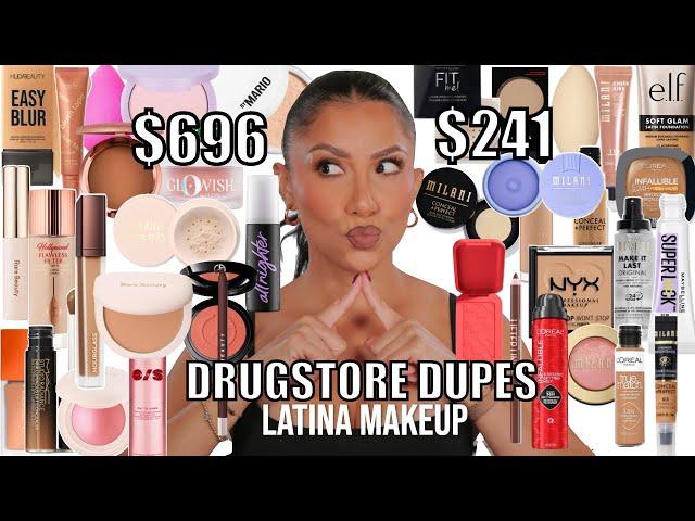 DRUGSTORE DUPES FOR HIGHEND MAKEUP + TIPS & TRICKS & WEAR TEST | BROWN SKIN FRIENDLY| MagdalineJanet