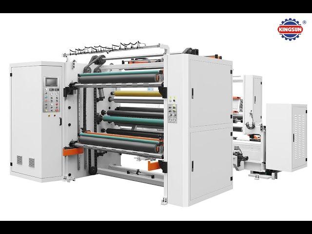 KSFQ-1300A Jumbo Paper Roll Slitter Rewinder Machine - Kingsun