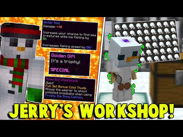 EVERYTHING you need to know about Jerry's Workshop! | Hypixel Skyblock