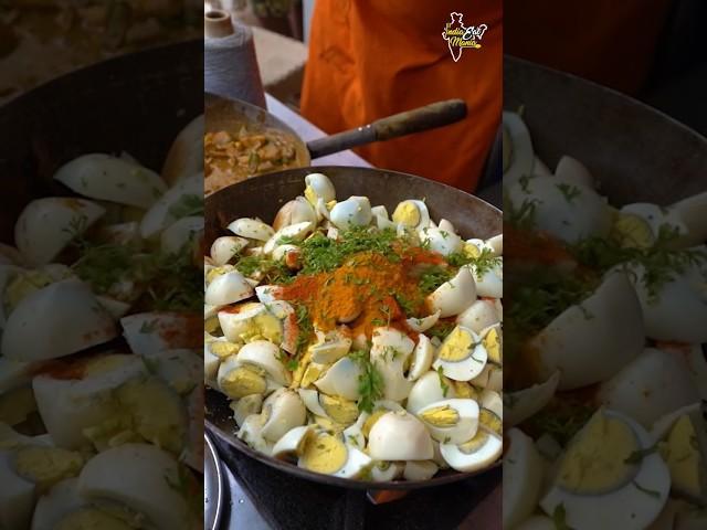 Bangalore Anna Selling Boiled Egg Chilli Fried Rice Combo Rs. 60/- Only #bangalorefood #shorts