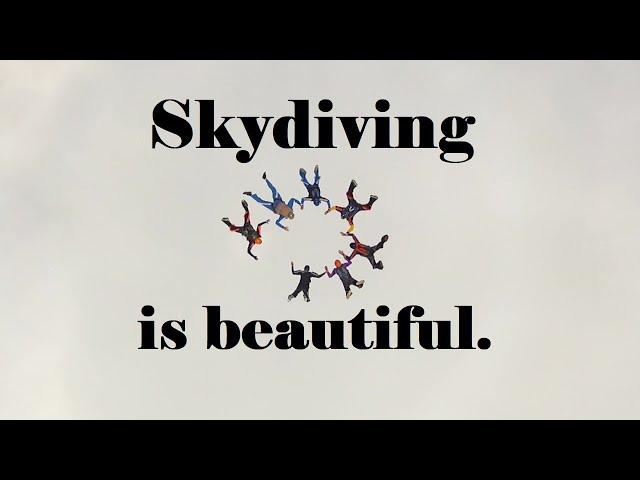 Skydiving is beautiful