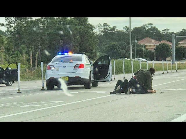 Real Life Heroes. Brave Good Samaritans Help Cops!