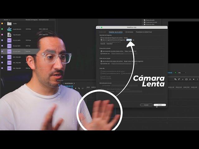 Cámara lenta en Premiere Pro | Ayuda de Memoria