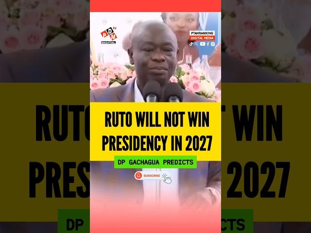 RUTO WILL NOT WIN PRESIDENCY IN 2027 #rutospeechtoday #rigathigachagua  #azimio #citizentvlive