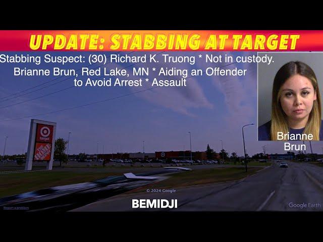 UPDATE: Suspect On The Run After Stabbing At Bemidji Target Store, Woman Charged With Aiding Escape