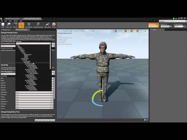 Part 1 - Howto get Mixamo rootmotion into UE4