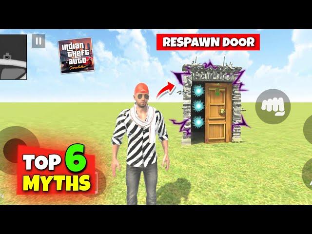 Secret Door  Top 6 Myths in Indian Theft Auto Simulator | indian Theft Auto New Update - Myth #6