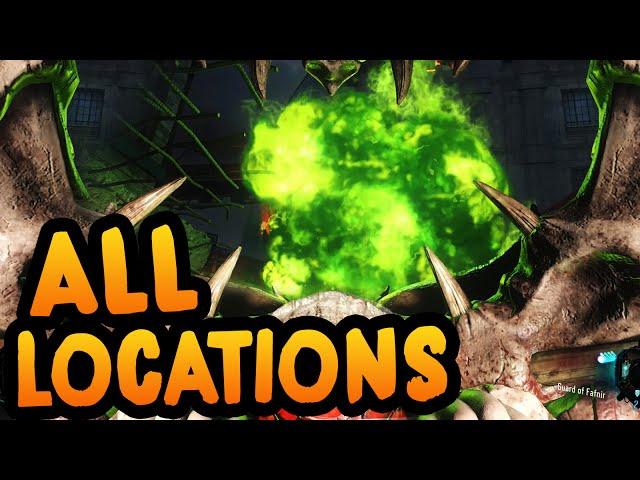 ALL GOROD KROVI SHIELD PART LOCATIONS (Black Ops 3 Zombies Dragon Shield Guide Build)