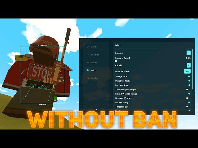 LOOTING HOUSES THROUGH WALLS WITH UNTURNED CHEAT
