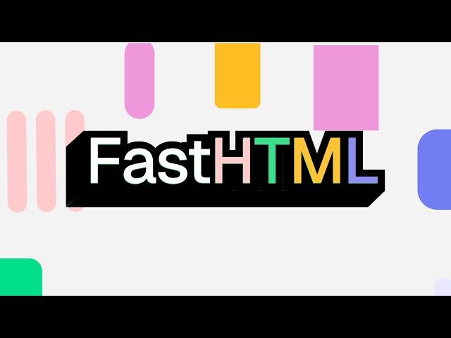 FastHTML: Modern, Reactive Web Apps in Pure Python