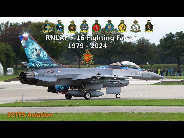 [4K] R.Netherlands AF F-16 FINAL FLIGHT - The end of an era!