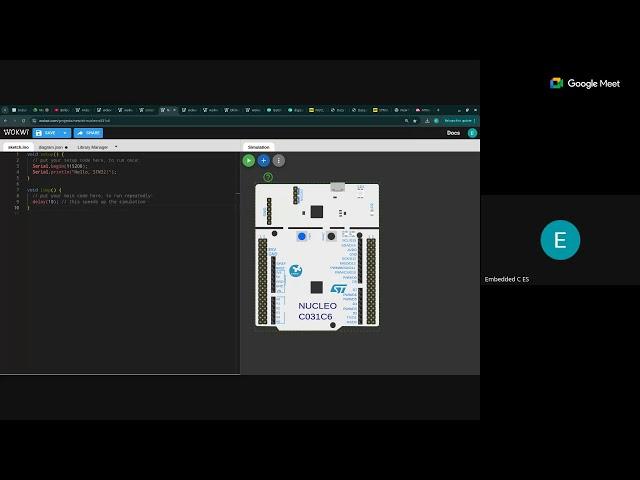 Jan 25 Embedded C - Intro to Wokwi