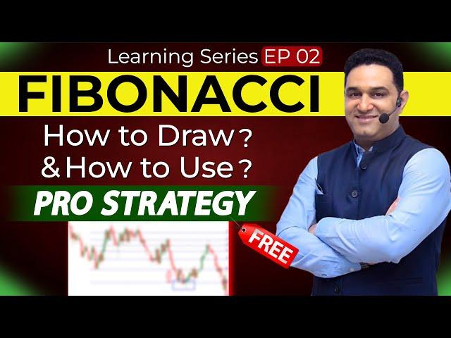 Pro Traders की favorite Strategy | How to Use Fibonacci Professionally | @realscalpervipul