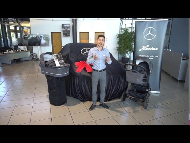 Gewinner unseres Gewinnspiels | Der Mercedes-Benz-Kinderwagen Avantgarde von Hartan | bei Schmolck