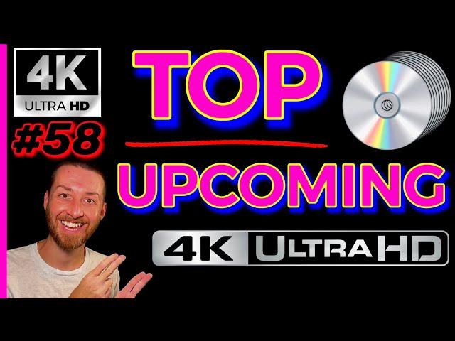 TOP UPCOMING 4K UltraHD Blu Ray Releases BIG 4K MOVIE Announcements Reveals Collectors Film Chat #58