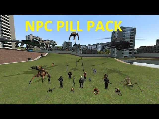 BE A NPC - PARAKEETS PILL PACK - GMOD