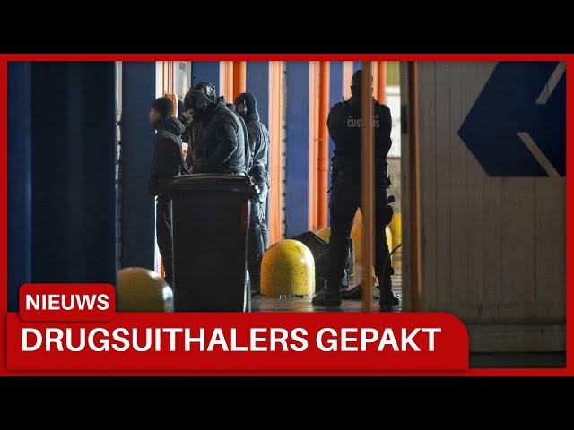 Drugsuithalers bij de Maasvlakte gepakt