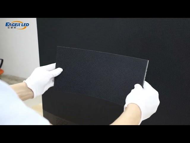 EagerLED Indoor Flexible LED Screen / Soft Flexible LED Display（EA-Flex Series）Details