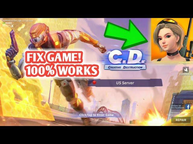 How to fix (WORKS) Creative Destruction