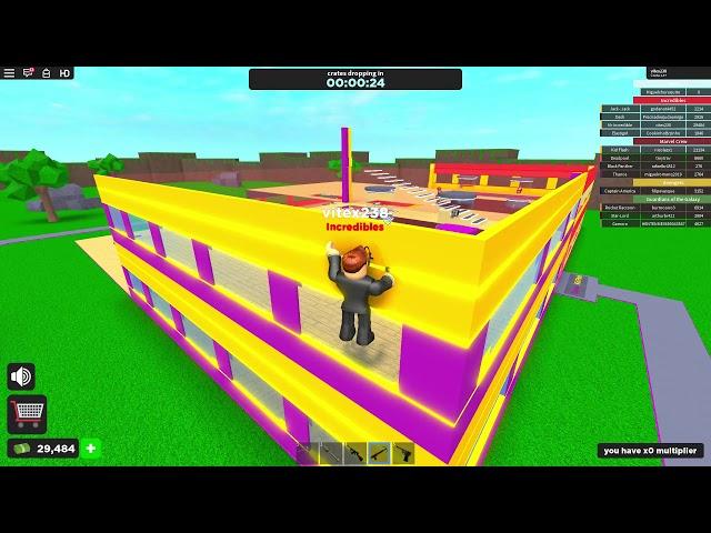 Roblox tycoon 4 players (4 Player Superhero Tycoon parte 2)