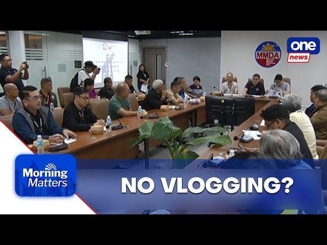 MMDA bans vlogging of operations | Morning Matters