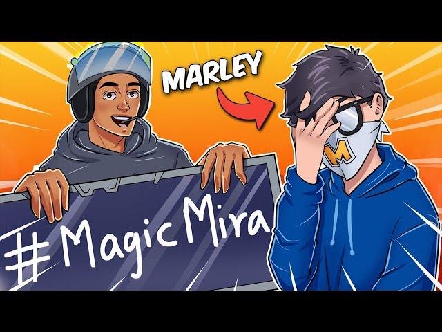 Showing Marley my GOOFY Mira Strats...