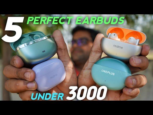 5 Best Earbuds Under 3000 in 2025  Top 5 TWS Under 3000 