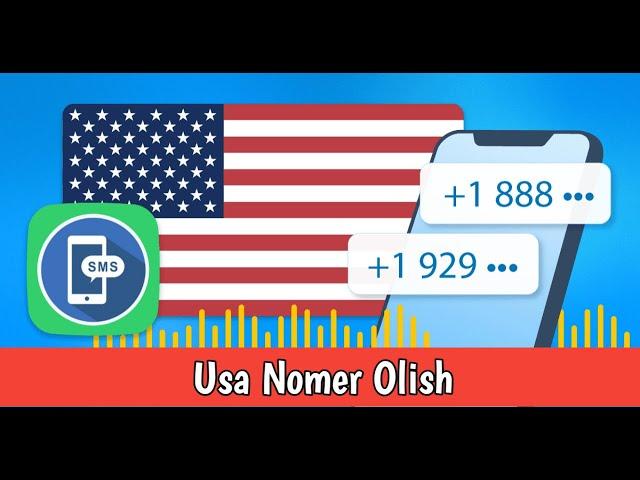 Usa nomer olish | Amerika nomer olishni yangicha usuli 2023