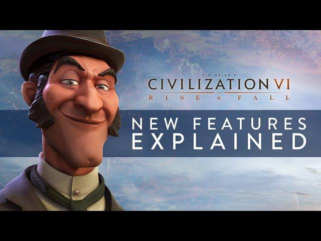 Civilization VI: Rise and Fall - New Features Explained (Full Details)