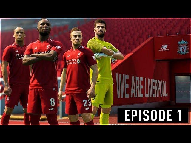 PES 2019 LIVERPOOL CAREER MODE #1 - Joining The Reds