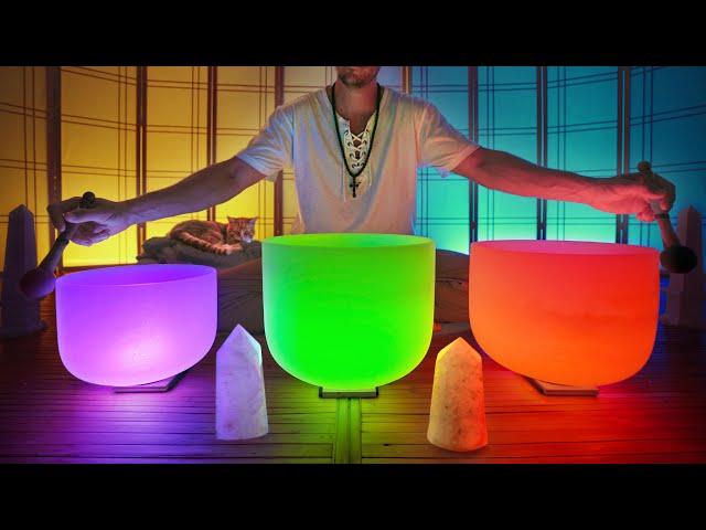 ︎MANIFESTATION SOUND BATH︎  Part 1 - Clear These 3 Chakras to Amplify Your Manifesting Power